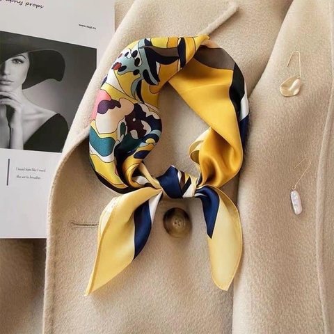 Khăn lụa vuông VT-078