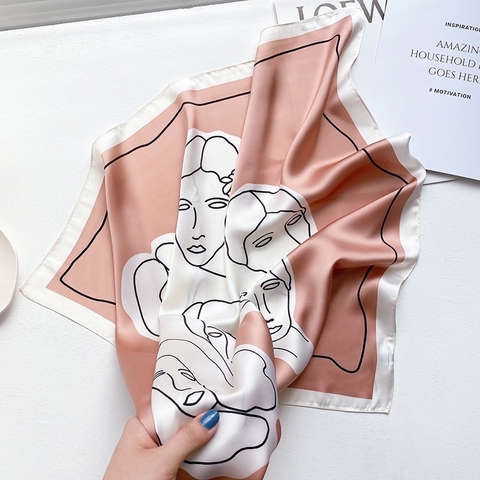 Khăn lụa vuông VT-094