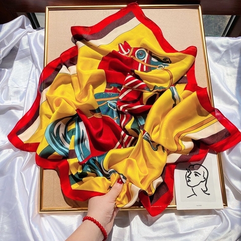 Khăn lụa vuông VT-095