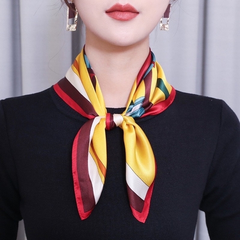 Khăn lụa vuông VT-095