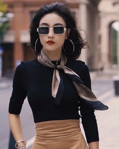 Khăn lụa vuông VT-121