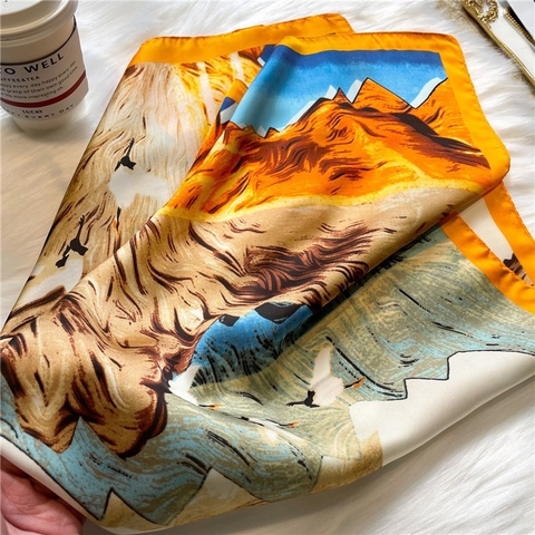 Khăn lụa vuông VT-134