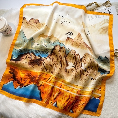 Khăn lụa vuông VT-134