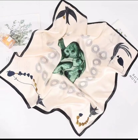 Khăn lụa vuông VT-145