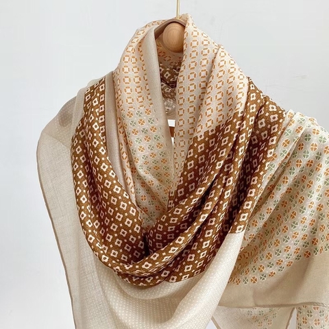 Khăn choàng đũi linen cao cấp DLH-016