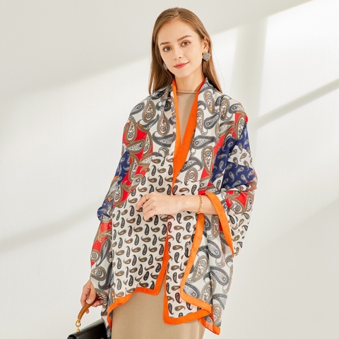 Khăn choàng đũi linen cao cấp DLH-020