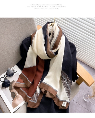 Khăn choàng đũi linen cao cấp DLH-024