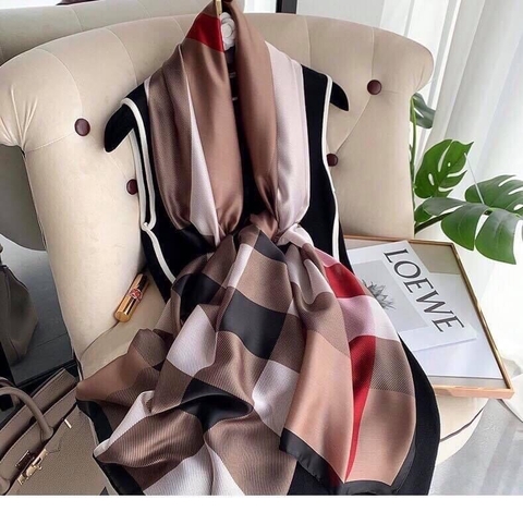 Khăn lụa hoa LH-044