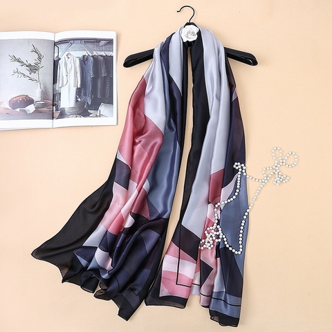 Khăn lụa hoa LH-083