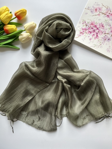 Khăn lụa tơ tằm trơn TTVN-043