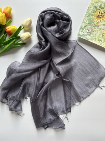 Khăn lụa tơ tằm trơn TTVN-045