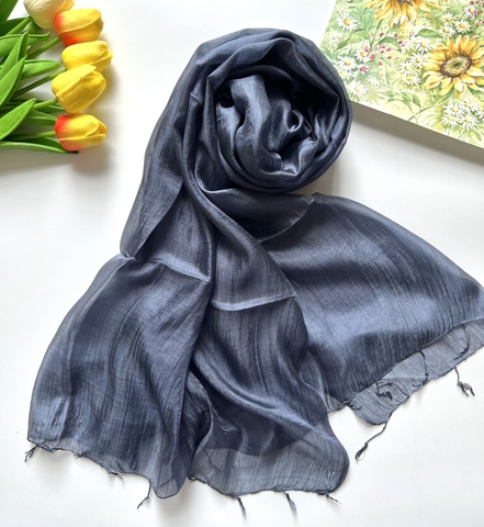 Khăn lụa tơ tằm trơn TTVN-047