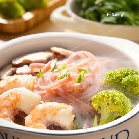 Mì Chũ Rau Củ Tự Nhiên 5 Vị - Mì Chũ Ngũ Sắc Ăn Kiêng Healthy HeBekery 1kg