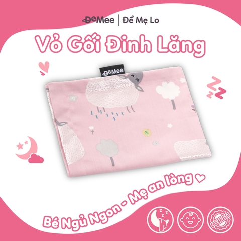 Vỏ Gối Đinh Lăng Cao Cấp Cho Bé Demee - Vỏ Gối Cho Trẻ Sơ Sinh Đến 12 Tháng Tuổi