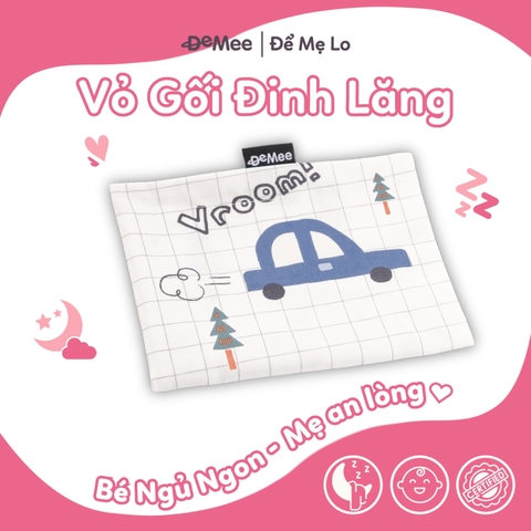 Vỏ Gối Đinh Lăng Cao Cấp Cho Bé Demee - Vỏ Gối Cho Trẻ Sơ Sinh Đến 12 Tháng Tuổi