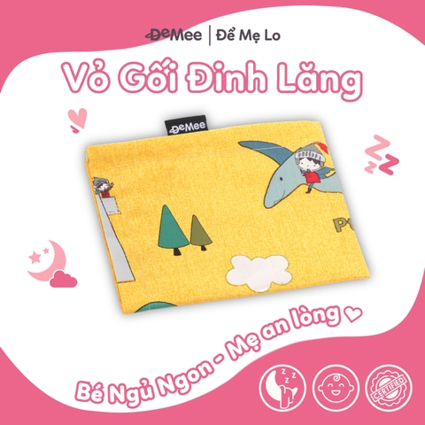 Vỏ Gối Đinh Lăng Cao Cấp Cho Bé Demee - Vỏ Gối Cho Trẻ Sơ Sinh Đến 12 Tháng Tuổi