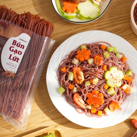 Mì Chũ Rau Củ Tự Nhiên 5 Vị - Mì Chũ Ngũ Sắc Ăn Kiêng Healthy HeBekery 1kg