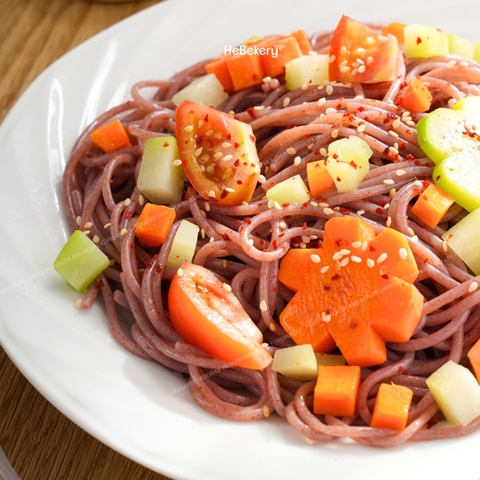 Mì Chũ Rau Củ Tự Nhiên 5 Vị - Mì Chũ Ngũ Sắc Ăn Kiêng Healthy HeBekery 1kg