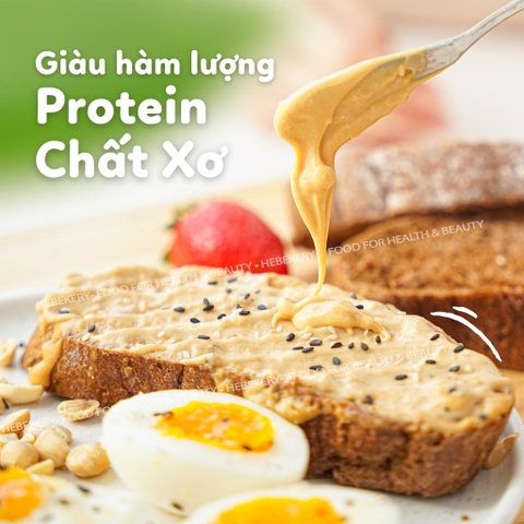 Combo Bơ Hạt 3 Vị Nguyên Chất Chuẩn Eat Clean By HeBe