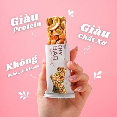 [QUÀ TẶNG] Thanh Năng Lượng Siêu Hạt 3 Vị Muối Hồng Hebekery 25gr