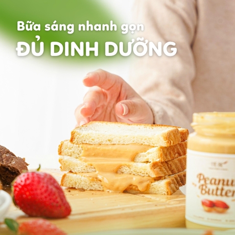 Combo Bơ Hạt 3 Vị Nguyên Chất Chuẩn Eat Clean By HeBe