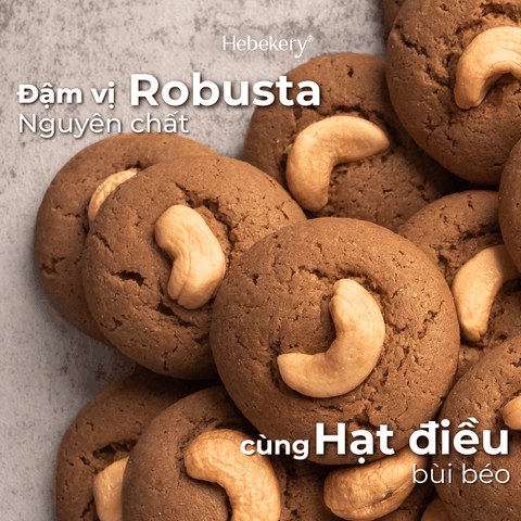Cookies Hạnh Nhân Nguyên Cám - Bánh Cookies Ăn Vặt Chuẩn Healthy HeBekery by HeBe