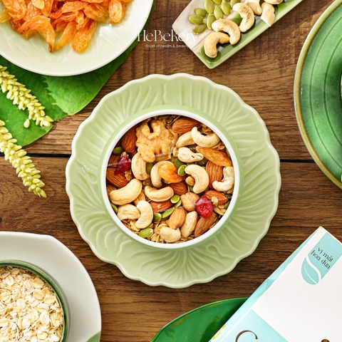 Granola Thuần Chay Nhiều Hạt Ăn Kiêng - Vị Mật Hoa Dừa