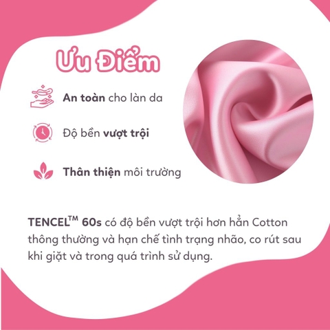 Màu Hồng - Gối Bầu Khuyết Đa Năng Tencel 60s Cao Cấp Demee Dành Cho Mẹ Bầu