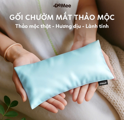 Gối Chườm Mắt Thảo Mộc Hương Lanvender Vải Tencel 60s Demee