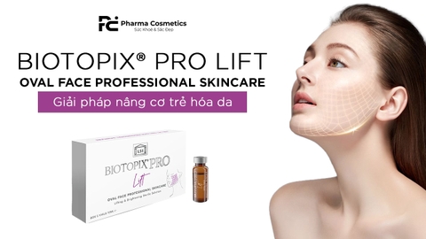 🌿 TRỊ LIỆU BIOTOPIX PRO LIFT OVAL FACE – GIẢI PHÁP NÂNG CƠ TRẺ HÓA DA ÍT XÂM LẤN, AN TOÀN, HIỆU QUẢ, BỀN VỮNG