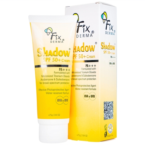 FIXDERMA SHADOW SPF 50+ CREAM / GEL CHỐNG NẮNG TOÀN THÂN