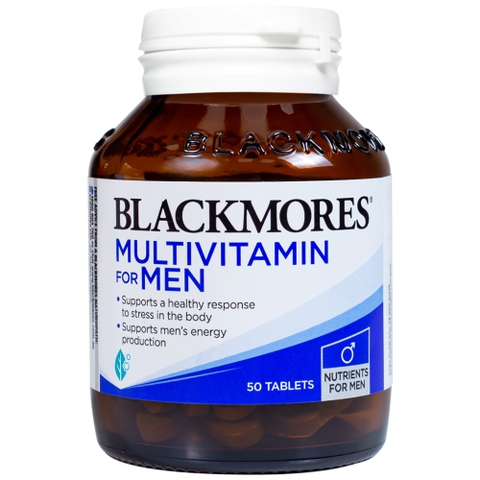 BLACKMORES MULTIVITAMIN FOR MEN / VIÊN UỐNG TĂNG CƯỜNG SINH LÝ CHO NAM