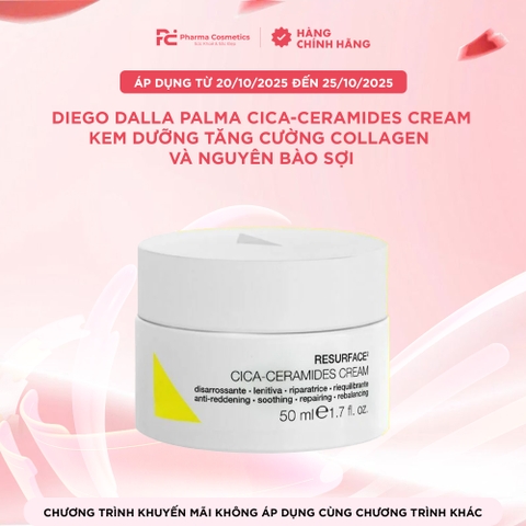 DIEGO DALLA PALMA CICA-CERAMIDES CREAM / KEM DƯỠNG TĂNG CƯỜNG COLLAGEN VÀ NGUYÊN BÀO SỢI