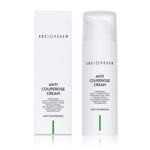 ANGIOPHARM Anti Couperose Cream 50ml – Kem dưỡng hỗ trợ làm dịu da đỏ và chăm sóc da giãn mao mạch