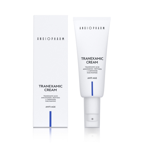 ANGIOPHARM Tranexamic Cream 50ml – Kem dưỡng hỗ trợ cải thiện tăng sắc tố và dấu hiệu lão hóa