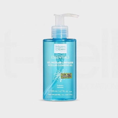 MARTIDERM ESSENTIALS MICELLAR CLEANSING GEL / GEL RỬA MẶT CHO MỌI LOẠI DA
