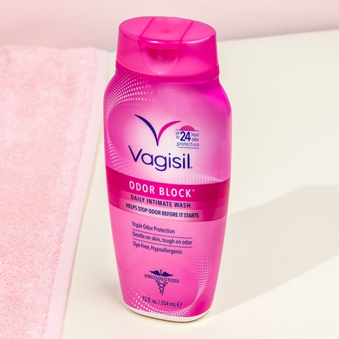 VAGISIL ULTRA FRESH DAILY INTIMATE WASH: Gel Vệ Sinh Phụ Nữ - Sạch Sâu, Ngăn Mùi 24h & Cân Bằng pH