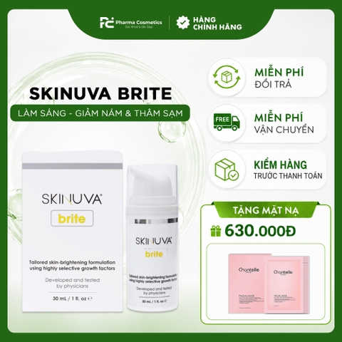SKINUVA BRITE: Giải Pháp Toàn Diện Cho Làn Da Sáng Khỏe Rạng Rỡ