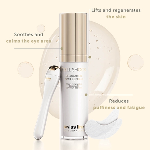 SWISS LINE CS CELLULAR EYE MASK COMPLEX / MẶT NẠ TẾ BÀO TRẺ HÓA VÀ SĂN CHẮC VÙNG DA MẮT