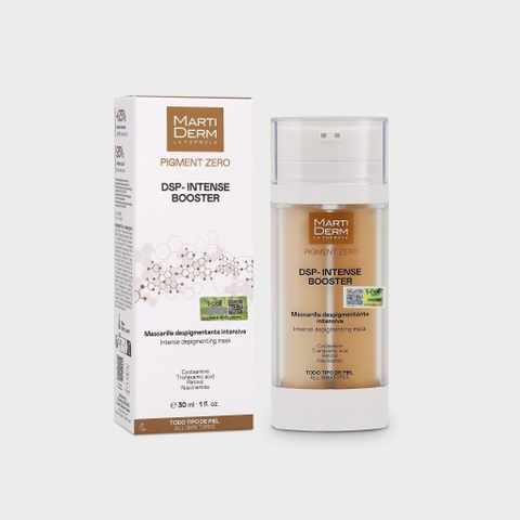MARTIDERM DSP-INTENSE BOOSTER: Mặt Nạ Điều Trị Sắc Tố Da Chuyên Sâu, Tái Sinh Làn Da Tươi Sáng
