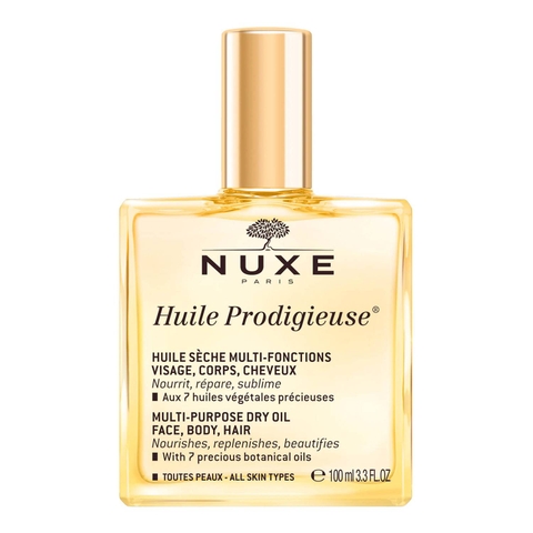 NUXE HUILE PRODIGIEUSE MULTI-PURPOSE DRY OIL / DẦU KHÔ DƯỠNG DA ĐA NĂNG