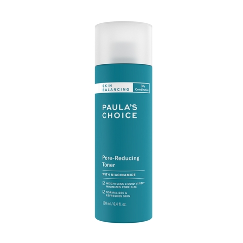 PAULA'S CHOICE SKIN BALANCING PORE-REDUCING TONER: Nước Cân Bằng & Thu Nhỏ Lỗ Chân Lông Cho Da Dầu Mụn