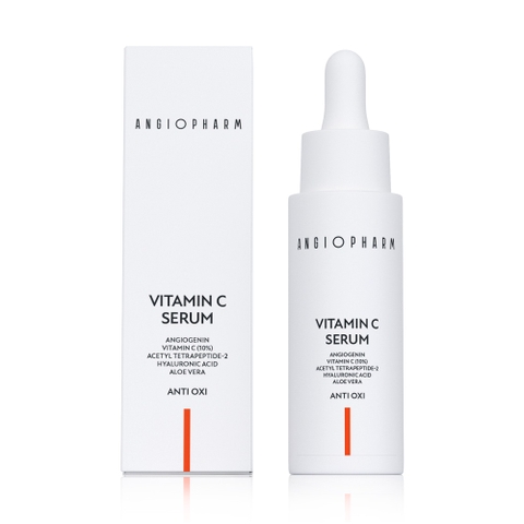 ANGIOPHARM Vitamin C Serum 30ml – Serum dưỡng sáng, chống oxy hóa và hỗ trợ cải thiện độ săn chắc