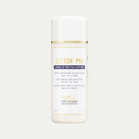 BIOLOGIQUE RECHERCHE LOTION P50 / LOTION TẨY TẾ BÀO CHẾT, LÀM SẠCH SÂU VÀ THANH LỌC LỚP BIỂU BÌ 