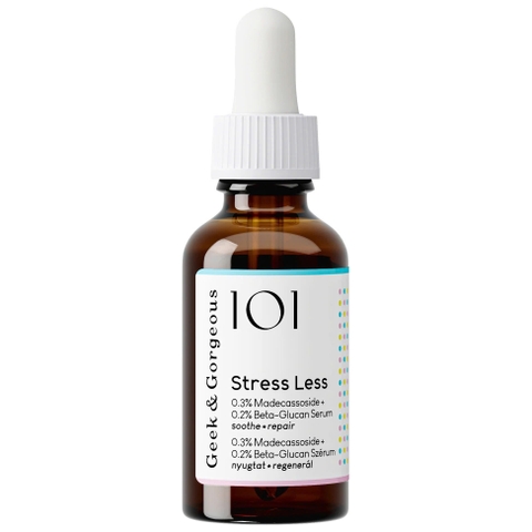 Geek & Gorgeous 101 Stress Less – Serum Làm Dịu Và Phục Hồi Hàng Rào Bảo Vệ Da