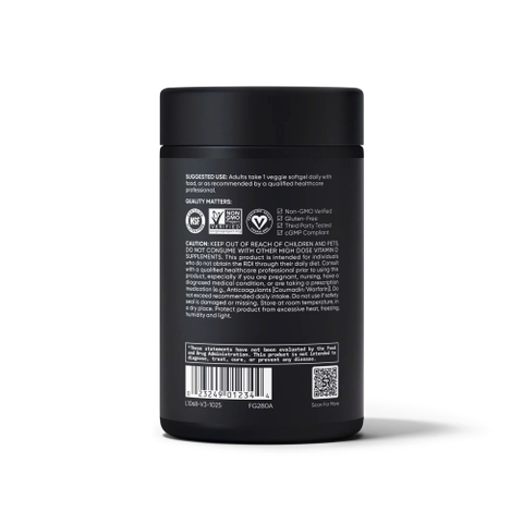 Sports Research Vitamin D3 + K2 – Viên Uống Thuần Chay Hỗ Trợ Xương Và Hệ Miễn Dịch