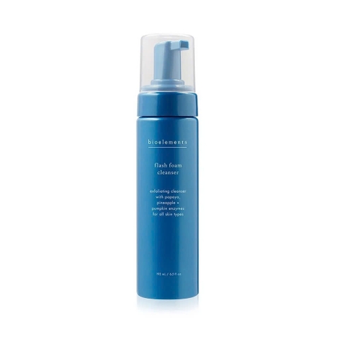 Bioelements Flash Foam Cleanser – Sữa Rửa Mặt Tạo Bọt Enzyme Làm Sạch Và Tẩy Tế Bào Chết Dịu Nhẹ