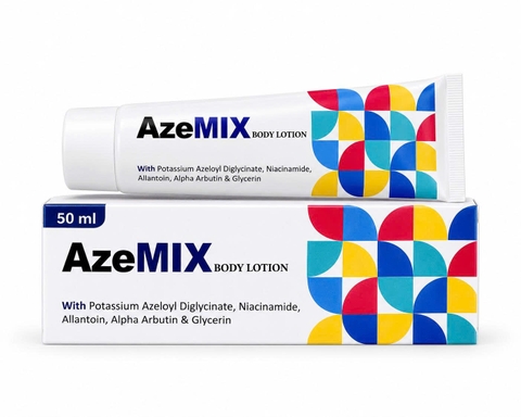 AzeMIX Body Lotion 50ml – Lotion hỗ trợ giảm thâm và dưỡng sáng da body
