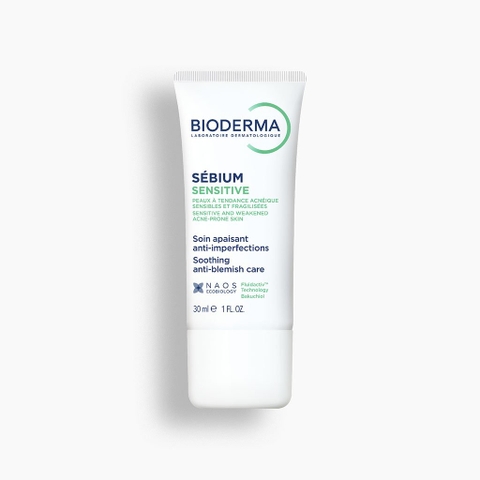 BIODERMA Sébium Sensitive: Kem Dưỡng Làm Dịu Và Phục Hồi Cho Da Mụn Nhạy Cảm