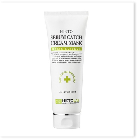 HISTOLAB HISTO SEBUM CATCH CREAM MASK / MẶT NẠ KEM SINH HỌC, GIÚP TRỊ MỤN VÀ ĐIỀU TIẾT BÃ NHỜN